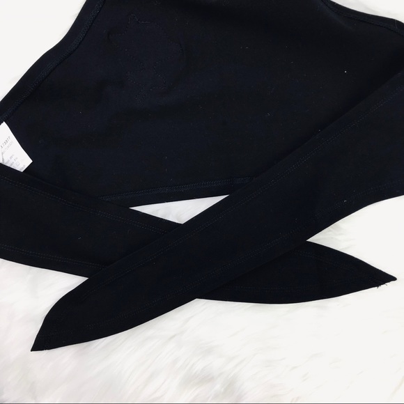 Little Girls 2 Piece Set Black Knot Top & Shorts 8 - Picture 11 of 13